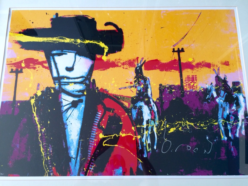 Herman Brood, zeefdruk, Indian Escort kopen? Bied vanaf 450!