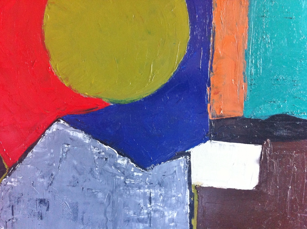 "Art Village Plan"- John Foppen - Olieverf op canvas - Gesigneerd..... kopen? Bied vanaf 145!