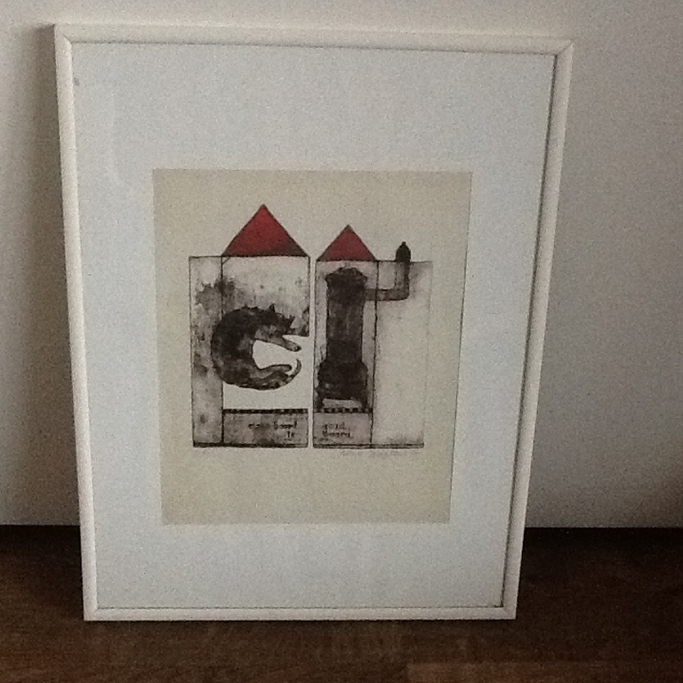 Karin Campfens : Kleurenlitho, ingelijst en handgesigneerd kopen? Bied vanaf 15!