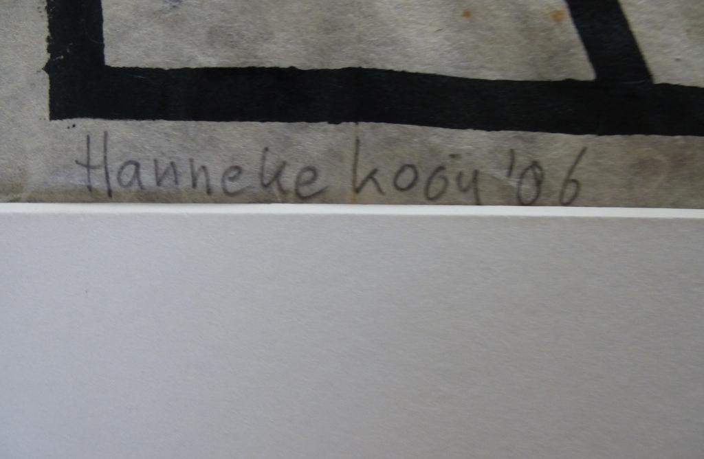 Hanneke Kooij, Skay print 3, handgesigneerd, 1986 kopen? Bied vanaf 1!