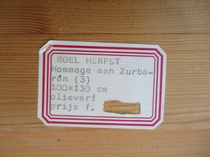 Roel Herfst - Hommage aan Zurbaran 3 kopen? Bied vanaf 160!
