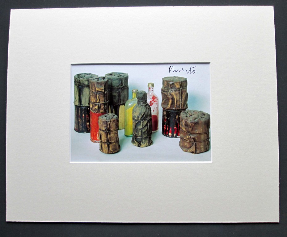 Christo - Wrapped Cans and Bottles 1958-1960 - handgesigneerd kopen? Bied vanaf 45!