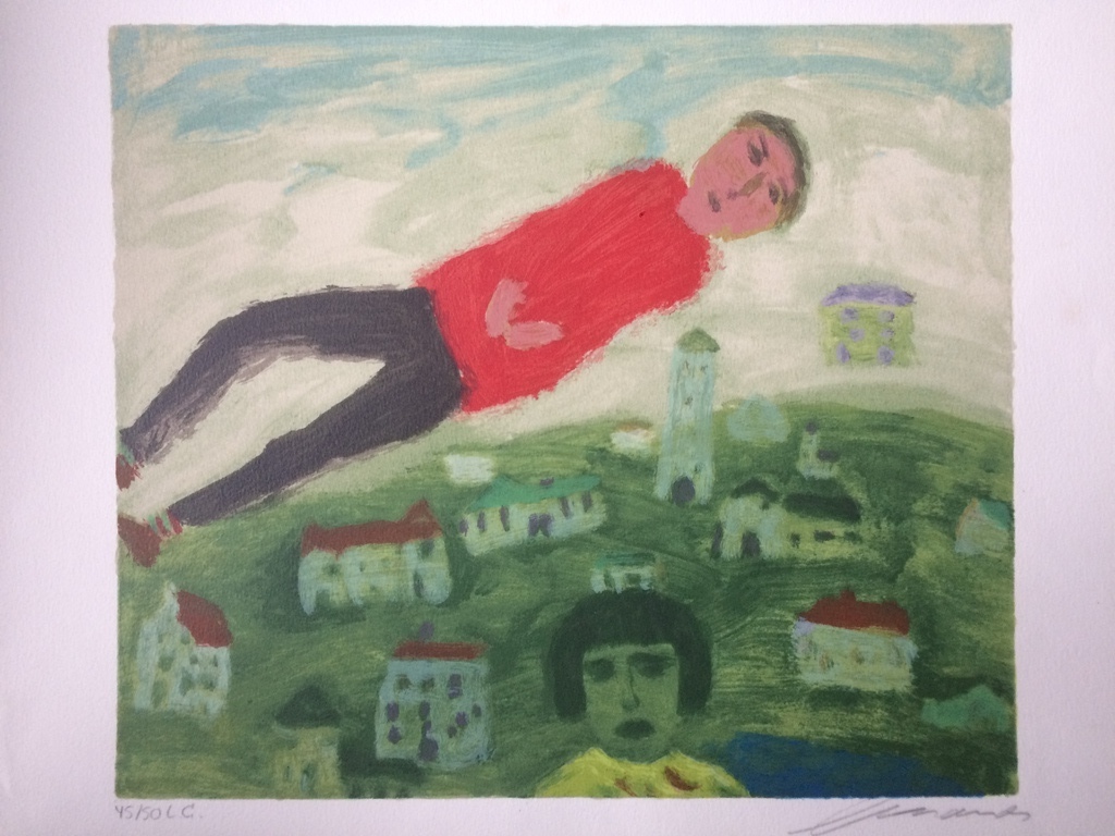 Eugene Brands (COBRA), 'aan Eugenie' in goede staat 45/50 LC verkocht voor € 195!