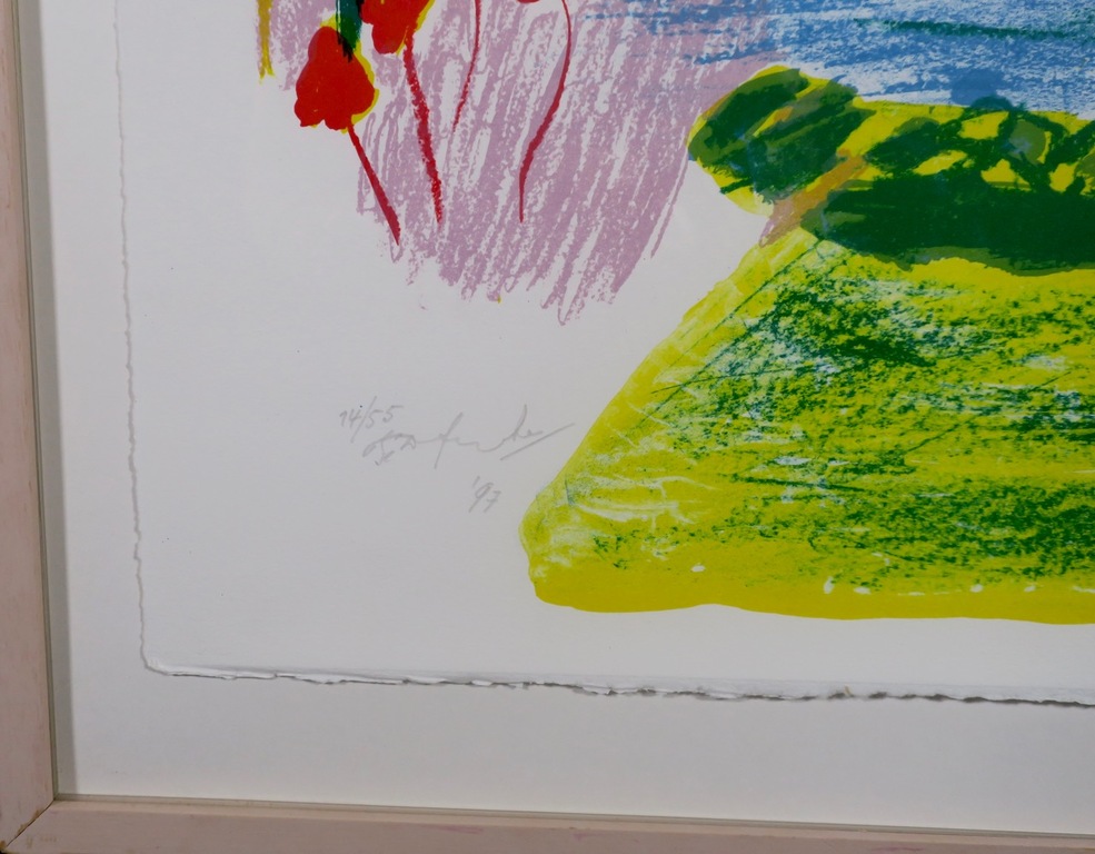 Pieter Defesche: Litho, Bahia dorada - Ingelijst kopen? Bied vanaf 1!
