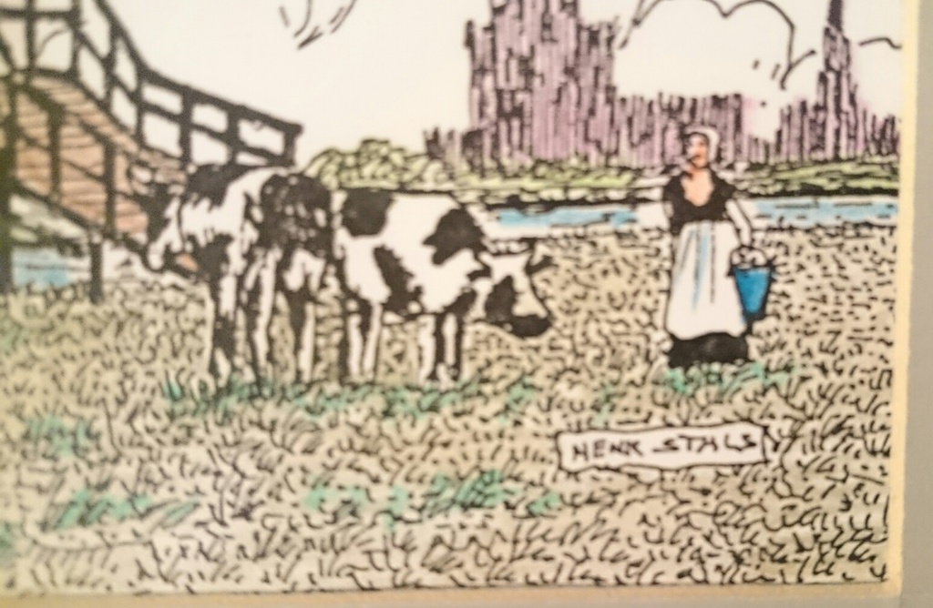 Pentekening Henk Stals (1940) kopen? Bied vanaf 15!