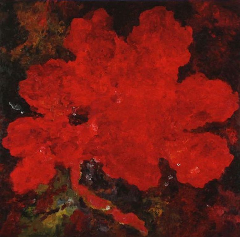 ARMANDO Gr.Giclee DE BLOEM Handgesigneerd OPLAGE SLECHTS 30 EXEMPLAREN!!! verkocht voor € 195!