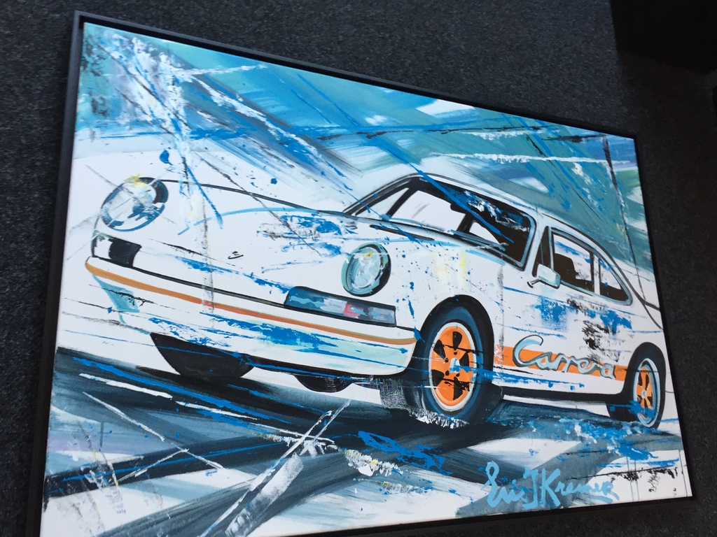 Eric Jan Kremer  acryl op doek  PORSCHE kopen? Bied vanaf 500!