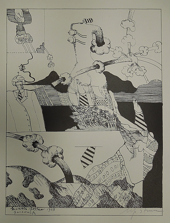 Hannes Postma - Pandora A - handsignierte Original-Lithographie kopen? Bied vanaf 30!