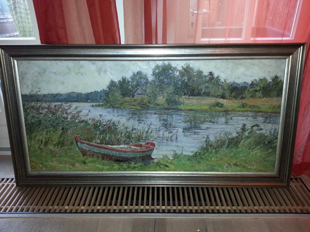 Alexander Lopatkin (1922-1996) -olieverf op doek 1971, verso gesigneerd kopen? Bied vanaf 179!