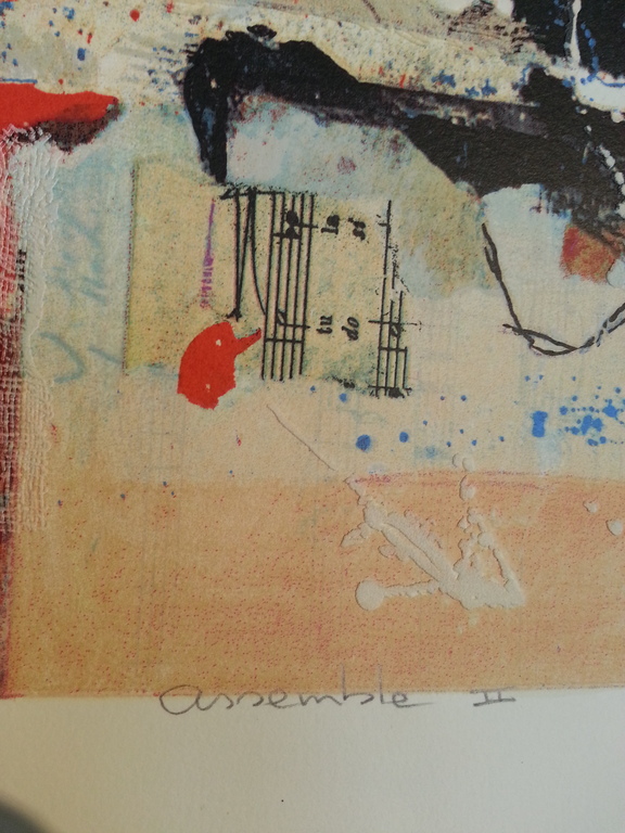 Ron van der Werf, zeefdruk, titel  kopen? Bied vanaf 25!