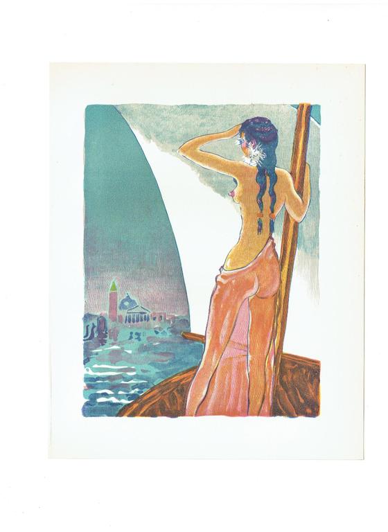 Kees van Dongen, Originele houtgravure uit 1955  kopen? Bied vanaf 50!