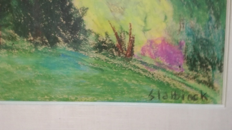 Rik Slabbinck (1914-1991), Pastel, Landschap kopen? Bied vanaf 275!