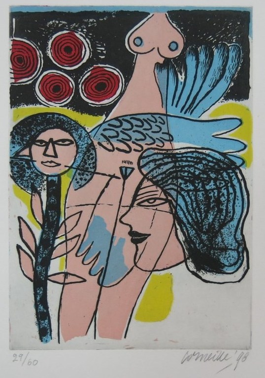 Corneille: Ets en Aquatint, Vrouwenlichaam kopen? Bied vanaf 120!