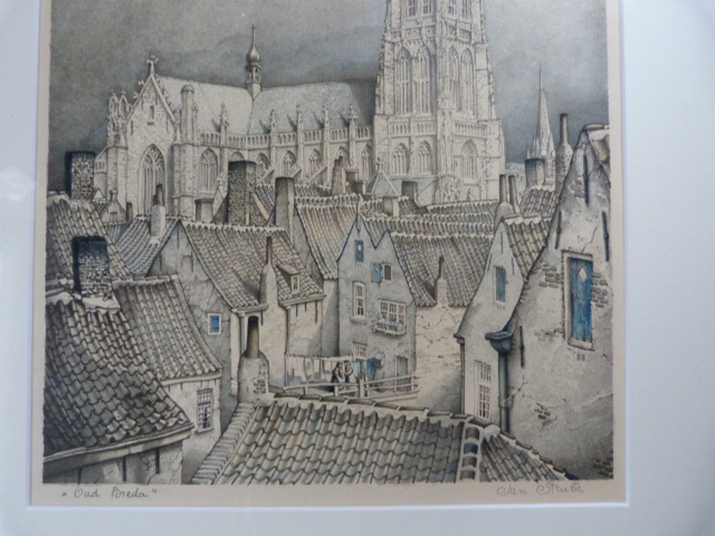 Litho Jan Srube - Oud Breda kopen? Bied vanaf 1!