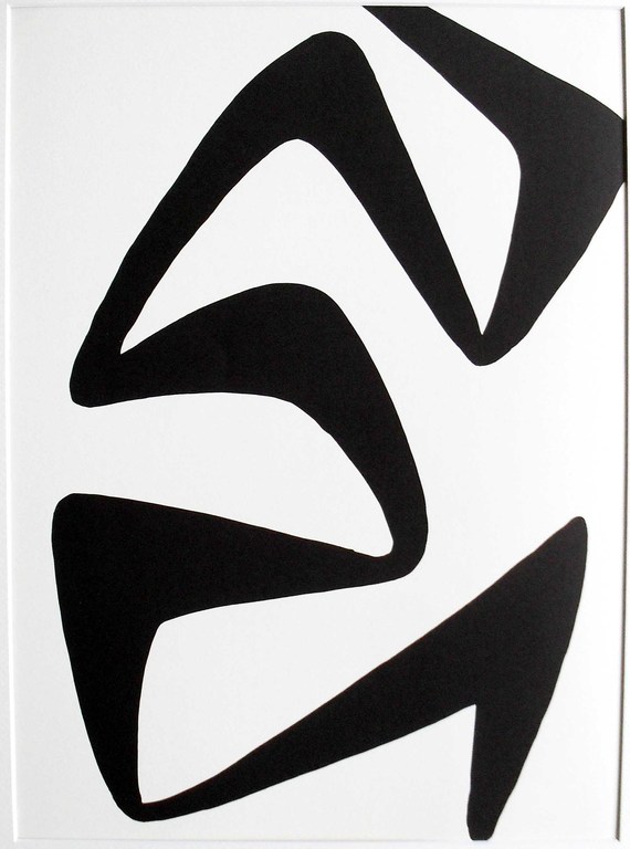 Alexander Calder- originele litho uit de Derriere le miroir nr.173/ 1968 verkocht voor € 45!