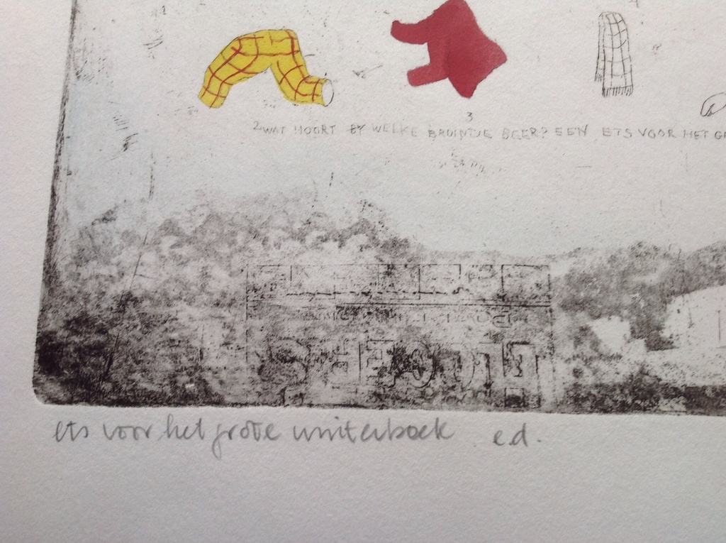 W. Monna  : Kleurets voor grote Bruintje Beer winterboek , eigen druk 1974  kopen? Bied vanaf 40!