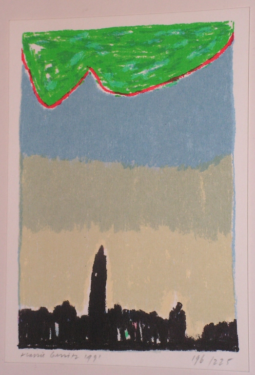 Harrie Gerritz - gesigneerde zeefdruk - 1991 kopen? Bied vanaf 1!