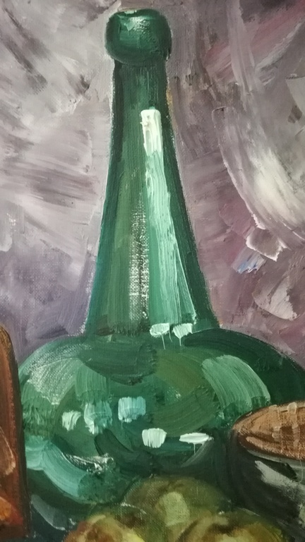 Onbekend kunstenaar, Olieverf op doek, Stilleven kopen? Bied vanaf 1!