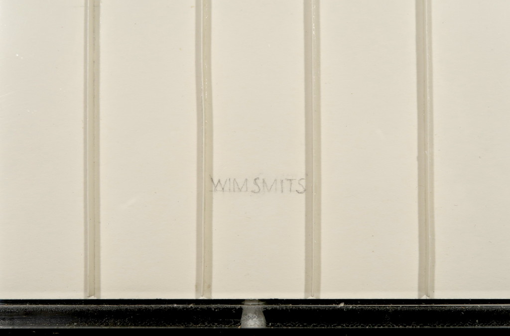 Wim Smits: Papier en collage, Disarrangement - Ingelijst kopen? Bied vanaf 100!