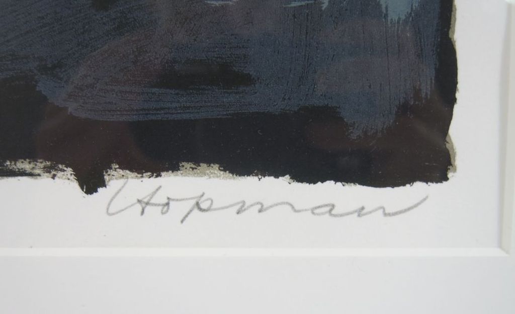 Machiel Hopman: Litho, Sunday prayers - Ingelijst kopen? Bied vanaf 70!