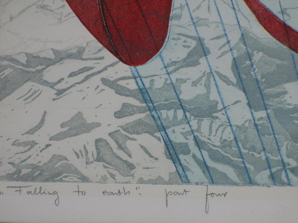 Leentje Linders, Falling to earth, Kleurets kopen? Bied vanaf 75!