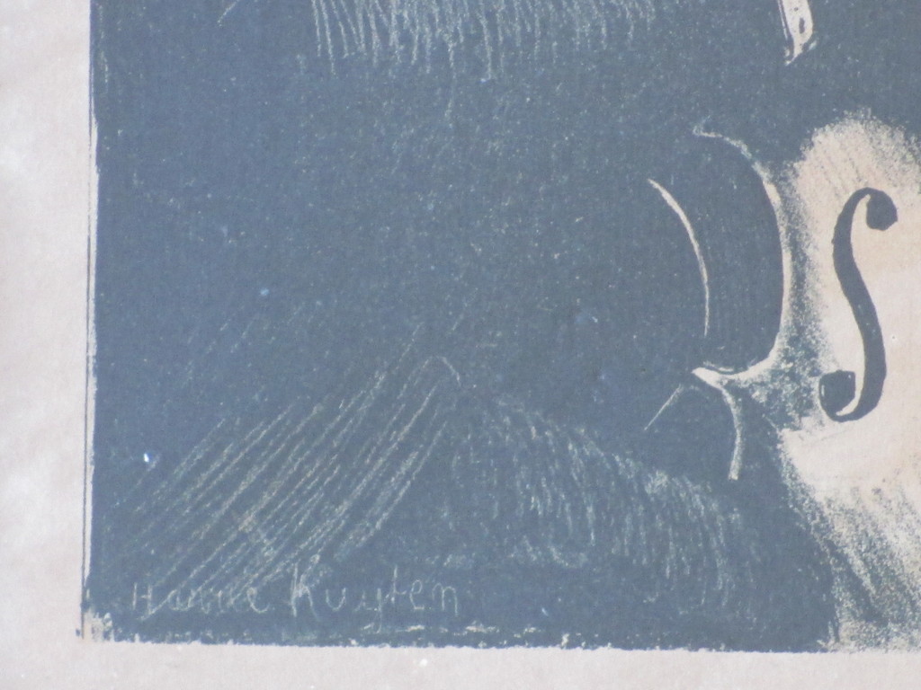 Harrie Kuyten, Café Concert, Litho 1921 kopen? Bied vanaf 75!