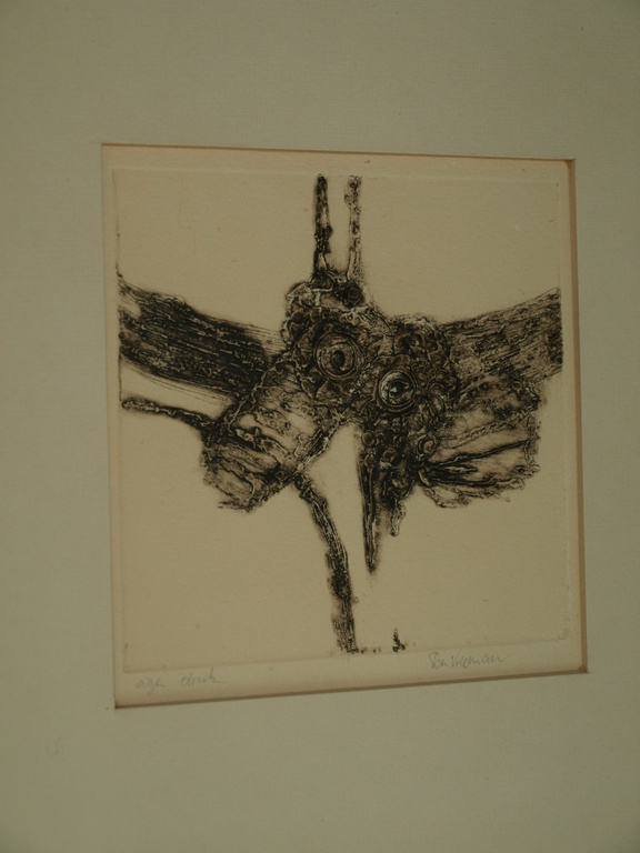 Ton Vroman - Ets – Eigen druk – Gesigneerd – ca 1975 - *DAKA-AANBIEDING* kopen? Bied vanaf 23!