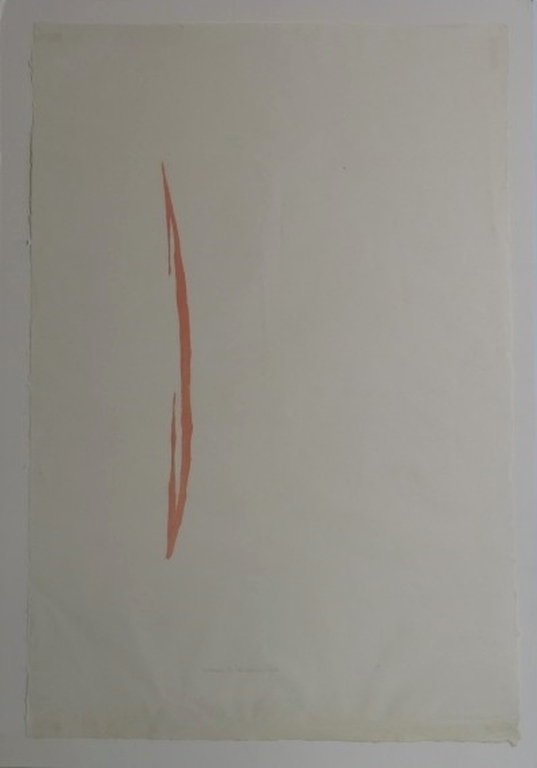 Cees Andriessen: Houtsnede op Japans papier, zonder titel.  kopen? Bied vanaf 1!