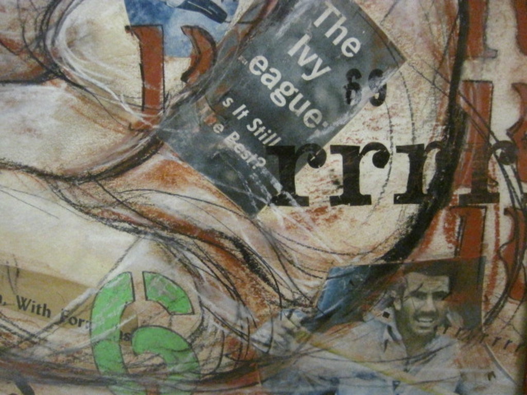 Sheldon Schoneberg 1926-2012 gemengde techn. collage "25 friends" handgesigneerd kopen? Bied vanaf 1!