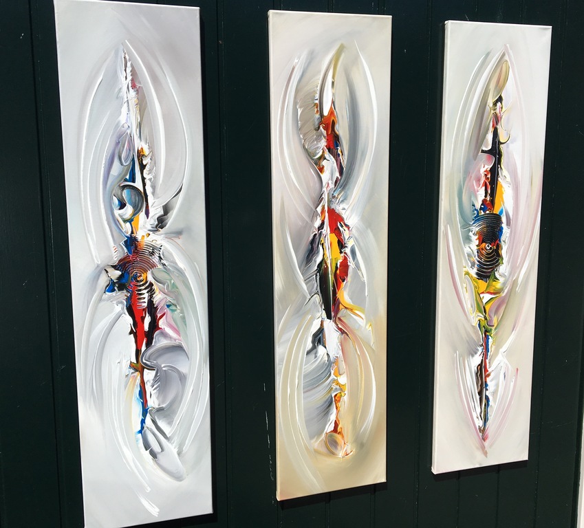 Gena - Abstract - Drie luik -2017 kopen? Bied vanaf 250!