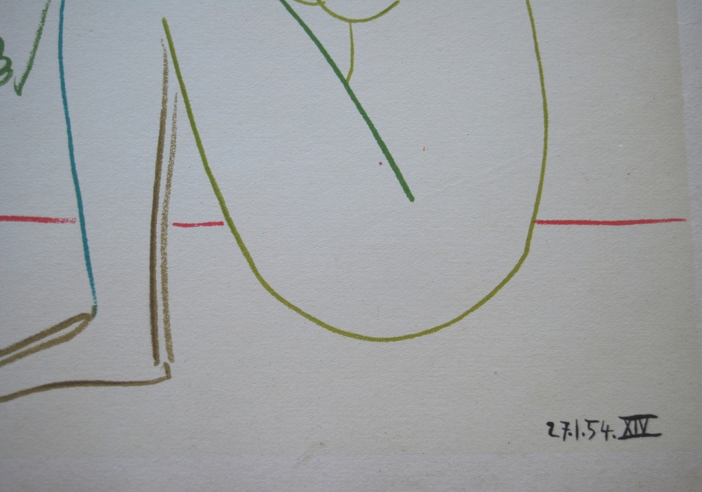 Picasso, Lithografie Mourlot, La Comedie Humaine, 1954 kopen? Bied vanaf 75!