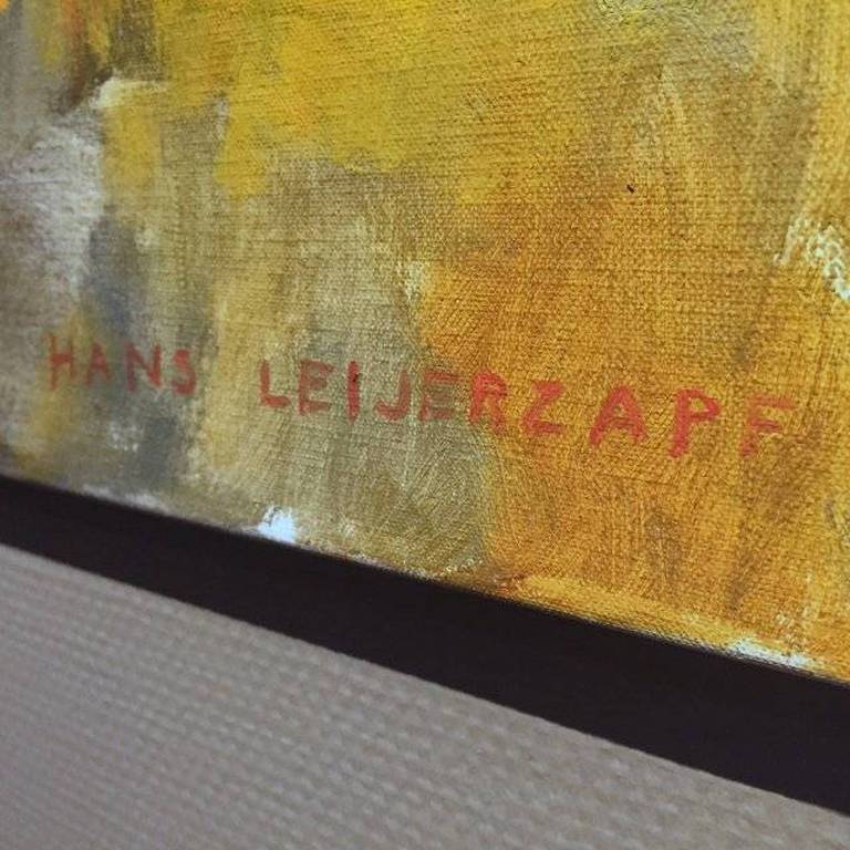 Hans Leijerzapf, olieverf op doek, De Winterkamer (100x120 cm) kopen? Bied vanaf 2500!