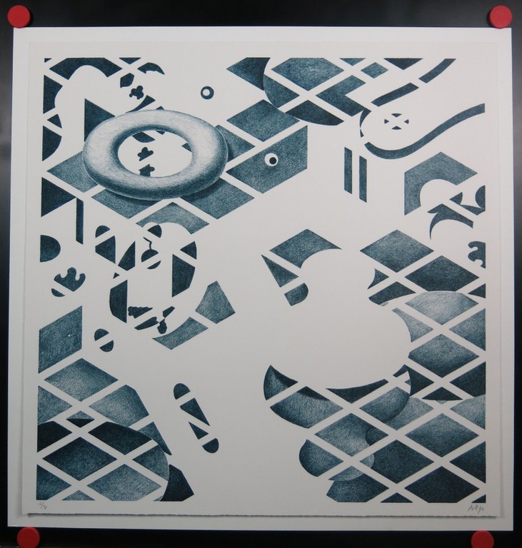 Ab van Hanegem: Litho, Compositie zonder titel kopen? Bied vanaf 150!