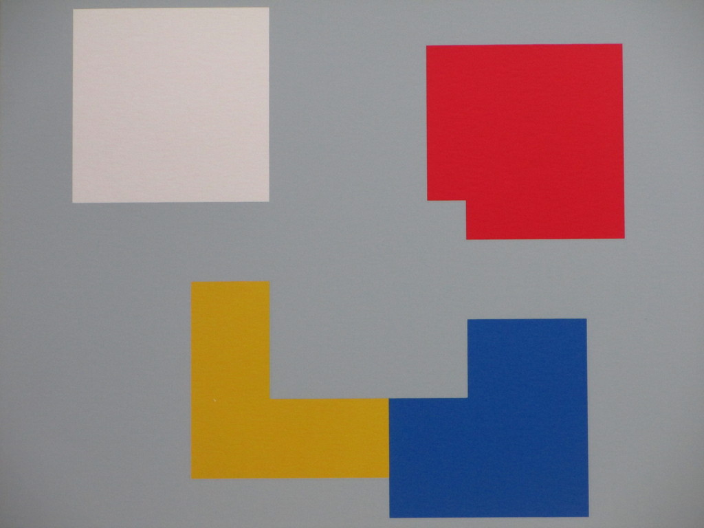 Bob Bonies, Compositie primaire kleuren, Zeefdruk kopen? Bied vanaf 75!