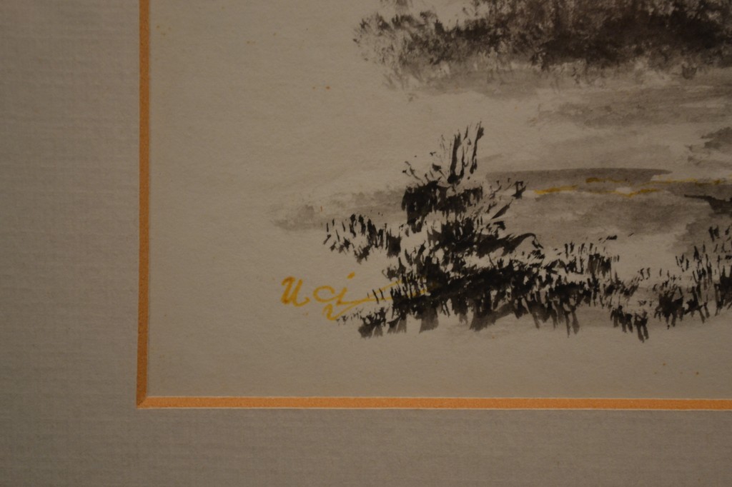 Onbekende kunstenaar: twee fraaie aquarellen - Indonesie - gesigneerd. kopen? Bied vanaf 1!
