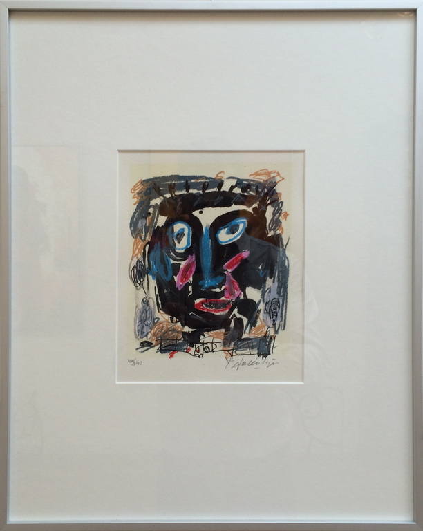 Kees Salentijn, zeefdruk verkocht voor € 50!