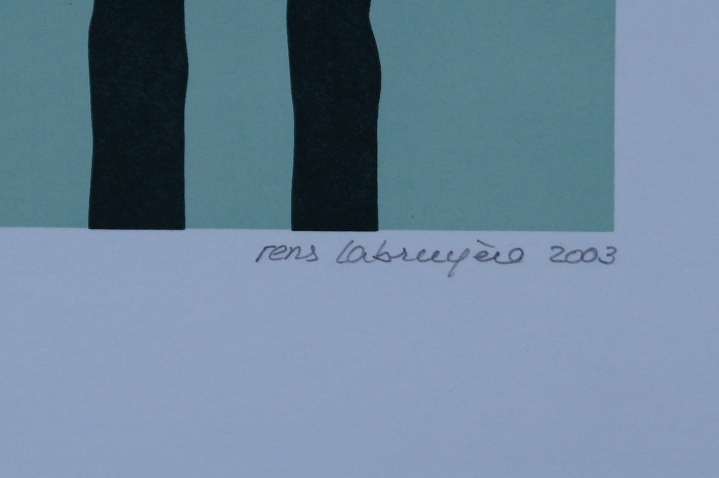 Rens Labruyère - gesigneerde zeefdruk - 2003 - 10 ex. kopen? Bied vanaf 25!