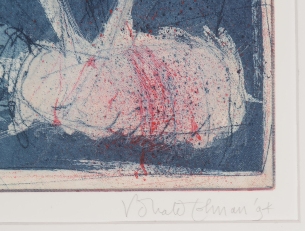 Ronald Tolman: Ets, Portret kopen? Bied vanaf 100!