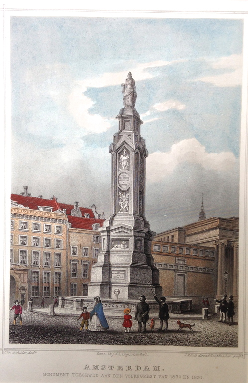 Christian Schuler. Heliogravure, met de handgekleurd. Amsterdam. kopen? Bied vanaf 1!