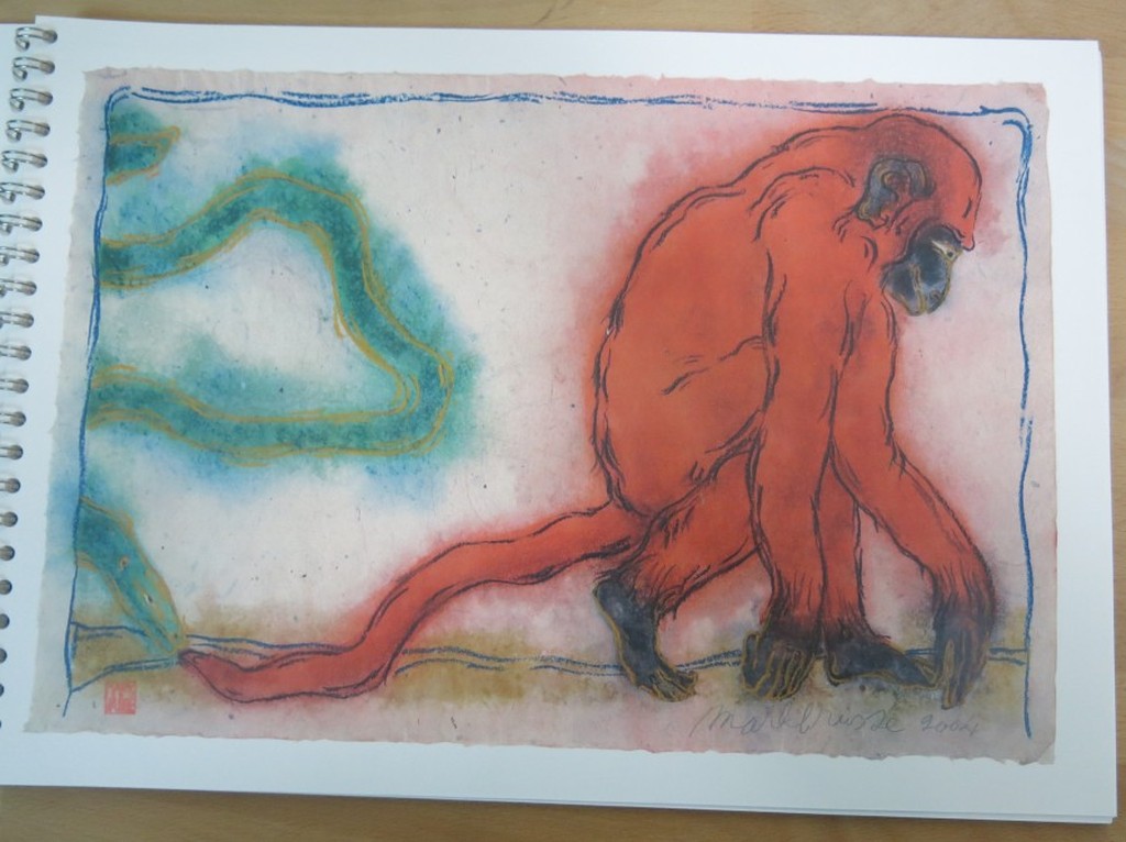 Mark Brusse: Speciale uitgave inclusief linosnede, Twelve Monkeys, plus one kopen? Bied vanaf 20!