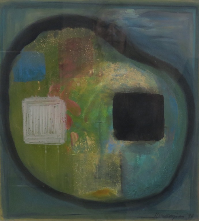 Krikor Momdjian: Gemengde techniek, Ikon ethre VI - Ingelijst kopen? Bied vanaf 35!