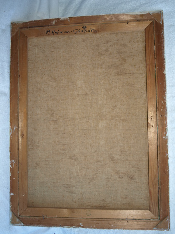 MARISKA HOFMAN-GÁSPÁR (1910) – Olieverf  – Witte lelies – Gesigneerd & ingelijst kopen? Bied vanaf 100!