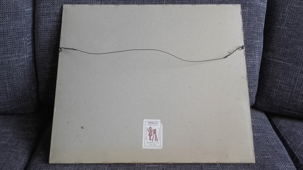 J. Le Blanc - Aquarel - Boerderij langs het Water kopen? Bied vanaf 25!