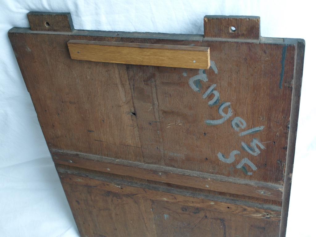 Peter Engels : Olieverf op paneel, Jezus Christus – gesigneerd – ca 1950 kopen? Bied vanaf 175!