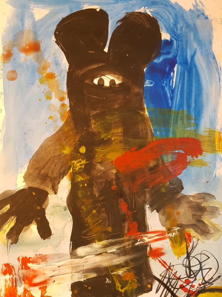 Peter Klashorst - origineel werk - serie Mickey Mouse kopen? Bied vanaf 80!
