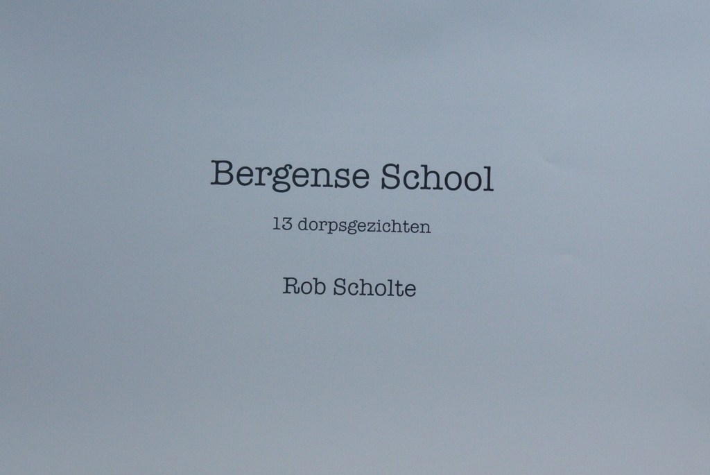 Rob Scholte - grafiekmap - "De Bergense School" kopen? Bied vanaf 525!