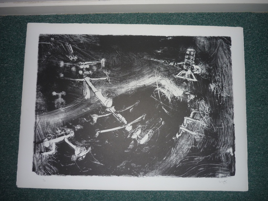 Roberto Matta "Le acque dell'Arno". kopen? Bied vanaf 180!