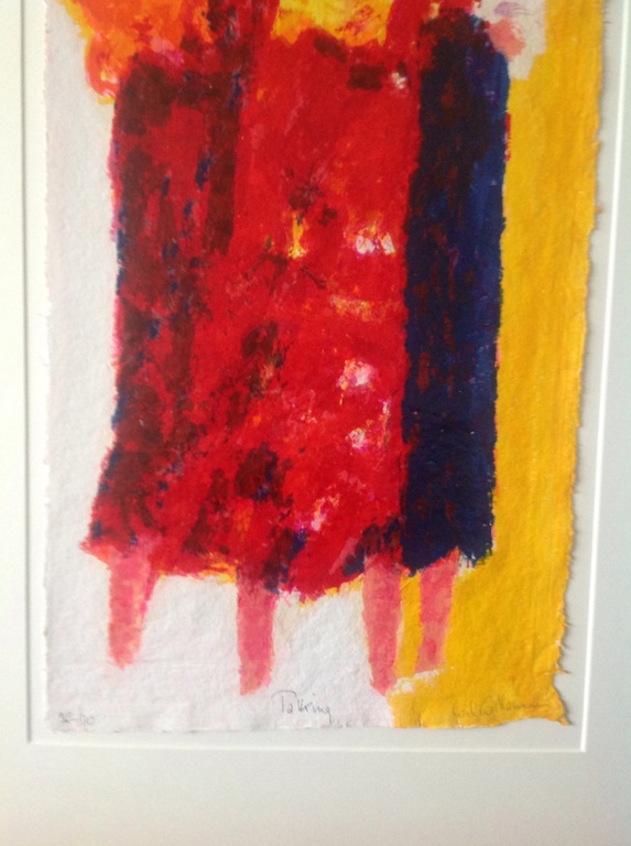 Talking - gesigneerde  zeefdruk   22/90 kopen? Bied vanaf 40!