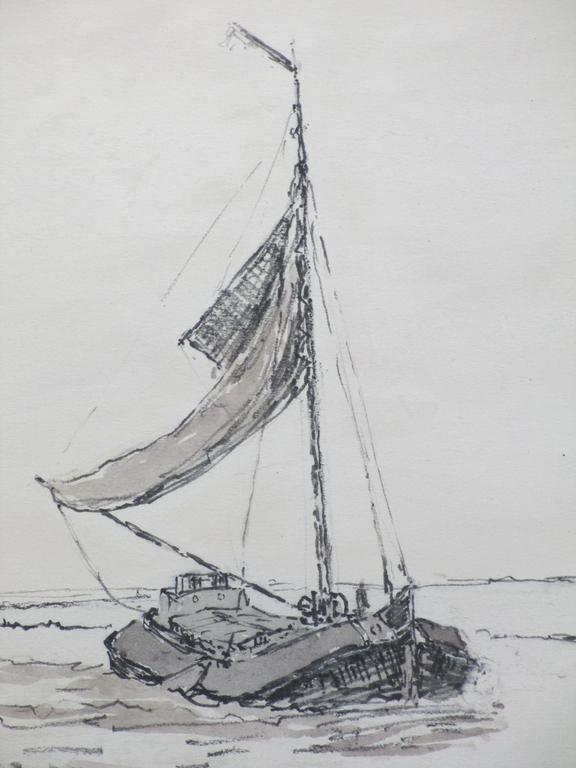 Willem Jans Dijk, Motor tjalk, Gemengde techniek kopen? Bied vanaf 1!