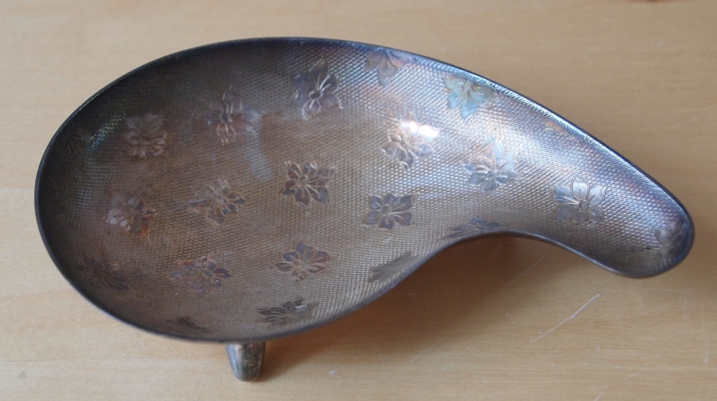 Spritzer & Fuhrmann Denmark - twee verzilverde hors d'oeuvres schaaltjes op voet kopen? Bied vanaf 1!